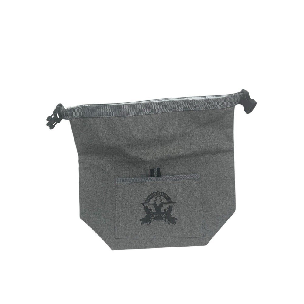 Genuine Disney's All-Star Resort Grey w/ Black Logo Travel Cooler Bag